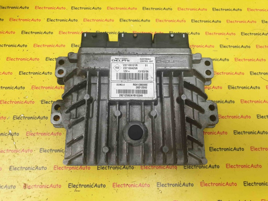 ECU Calculator Motor Renault Megane 1.5 dci, 237100121R, 237100425R, DCM34, R0413B006E,