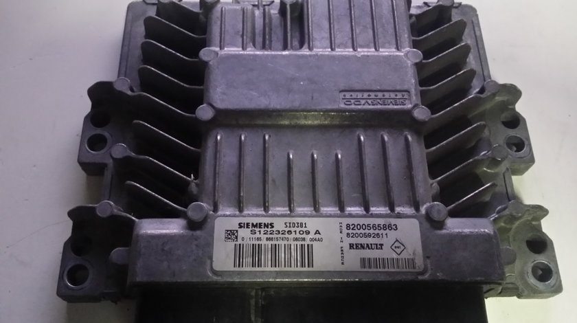 ECU Calculator motor Renault Megane 1.5DCI 8200565863