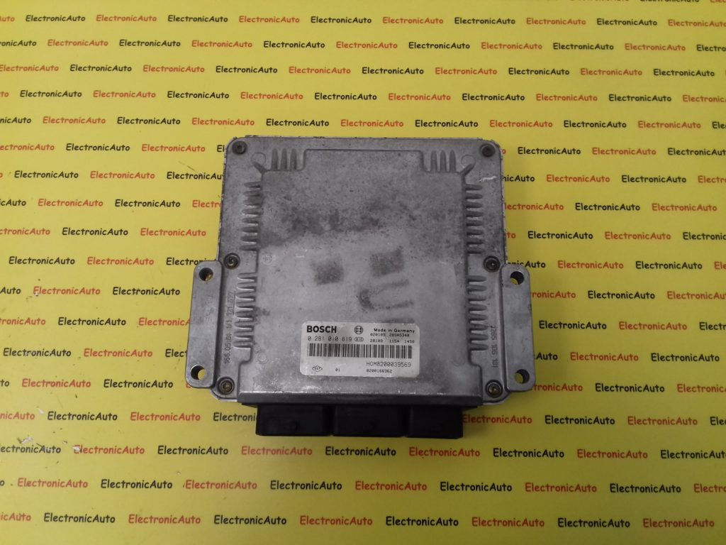 ECU Calculator motor Renault Megane 1.9DCI 0281010819 HOM8200039569