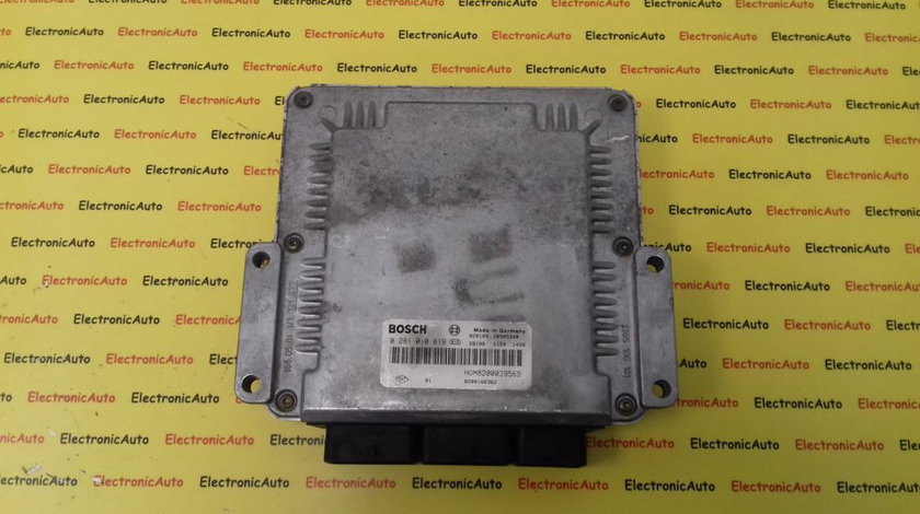 ECU Calculator motor Renault Megane 1.9DCI 0281010819 HOM8200039569