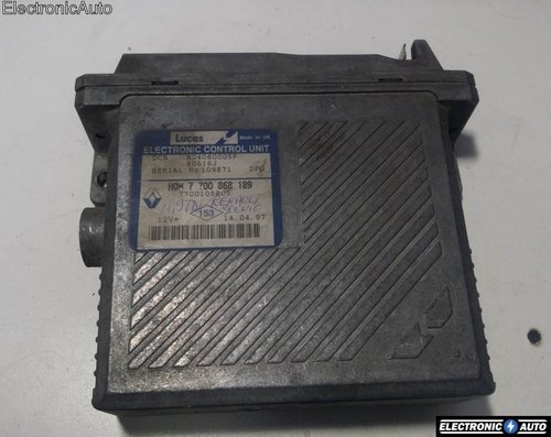 ECU Calculator motor Renault Megane 1.9DT 7700868189