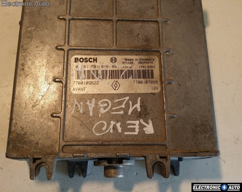 ECU Calculator motor Renault Megane 1.9DTI 7700107088 0281001810