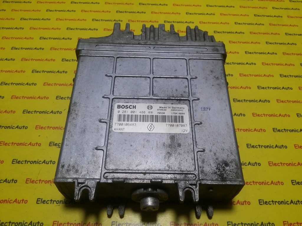 ECU Calculator motor Renault Megane 1.9DTI 0281001488, 7700106483