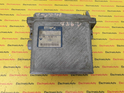 ECU Calculator Motor Renault Megane 1.9TD, DCN R04080001E, HOM7700867275, 7700102792