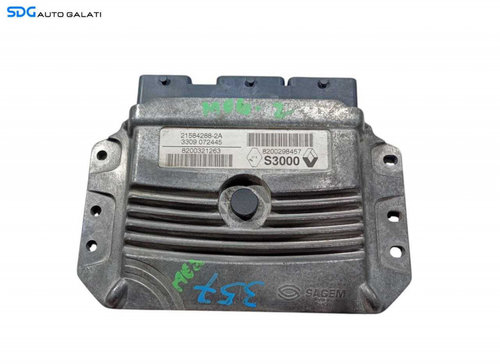 ECU Calculator Motor Renault Megane 2 1.6 Benzina 2002 - 2008 Cod 8200298457 8200321263 [LR0959]