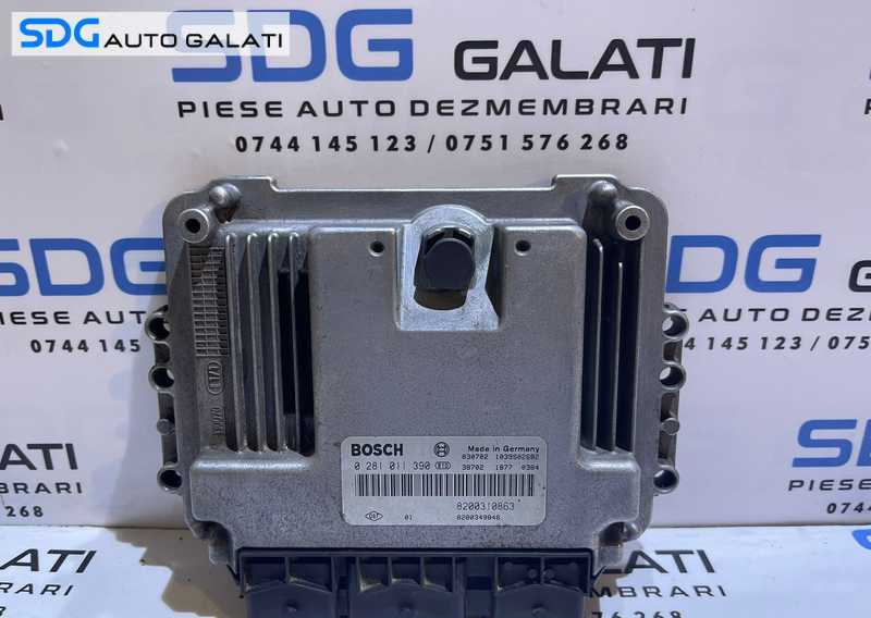 ECU Calculator Motor Renault Megane 2 1.9 DCI 2002 - 2008 Cod 8200310863 0281011390 [L4694]