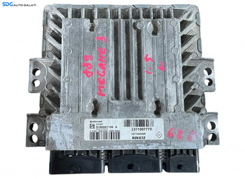 ECU Calculator Motor Renault Megane 3 1.5 DCI 2008 - 2015 Cod 237100777R 237100777 S180067109A S1800...