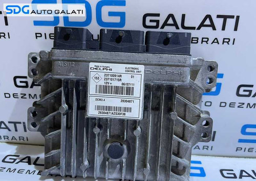 ECU Calculator Motor Renault Megane 3 1.5 DCI 2008 - 2016 Cod 237100914R 237101715R [L3613]