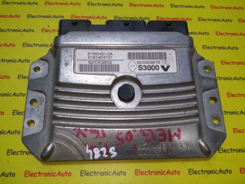 ECU Calculator motor Renault Megane 8200509552, 8200509516