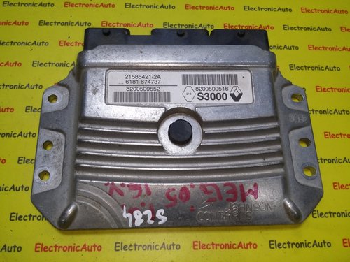 ECU Calculator motor Renault Megane 8200509552, 8200509516