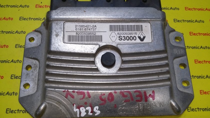 ECU Calculator motor Renault Megane 8200509552, 8200509516