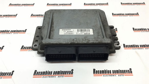 ECU Calculator Motor RENAULT MEGANE, S118301302 E, S118301302E, SIRIUS34, 8200217753, 8200080285,