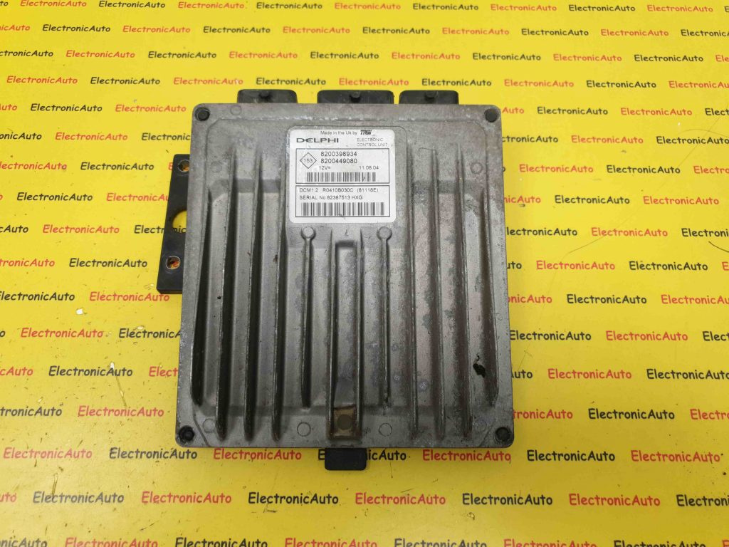 ECU Calculator Motor Renault Modus 1.5 dci, 8200398934, 8200449080, DCM1.2 R0410B030C