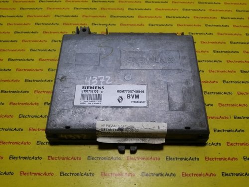 ECU Calculator motor Renault S101718103C, HOM7700749946