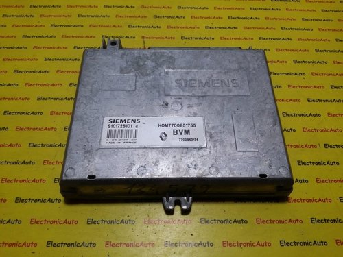 ECU Calculator motor Renault S101728101C, 7700862136, HOM7700851755