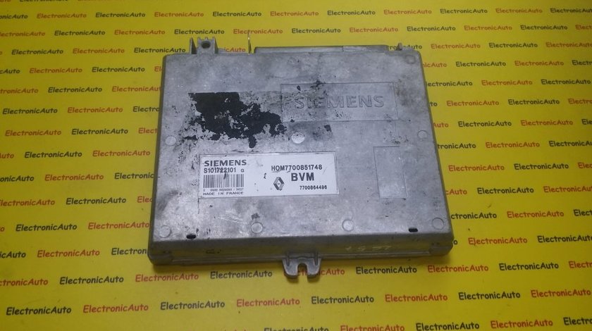 ECU Calculator motor Renault Safrane 3.0 HOM7700851748, S101722101G