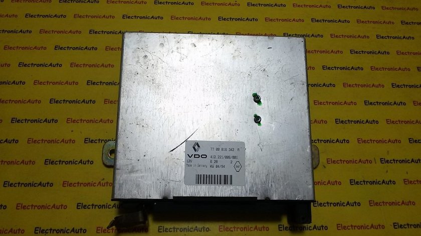 ECU Calculator motor Renault Safrane 3.0 7700816342A