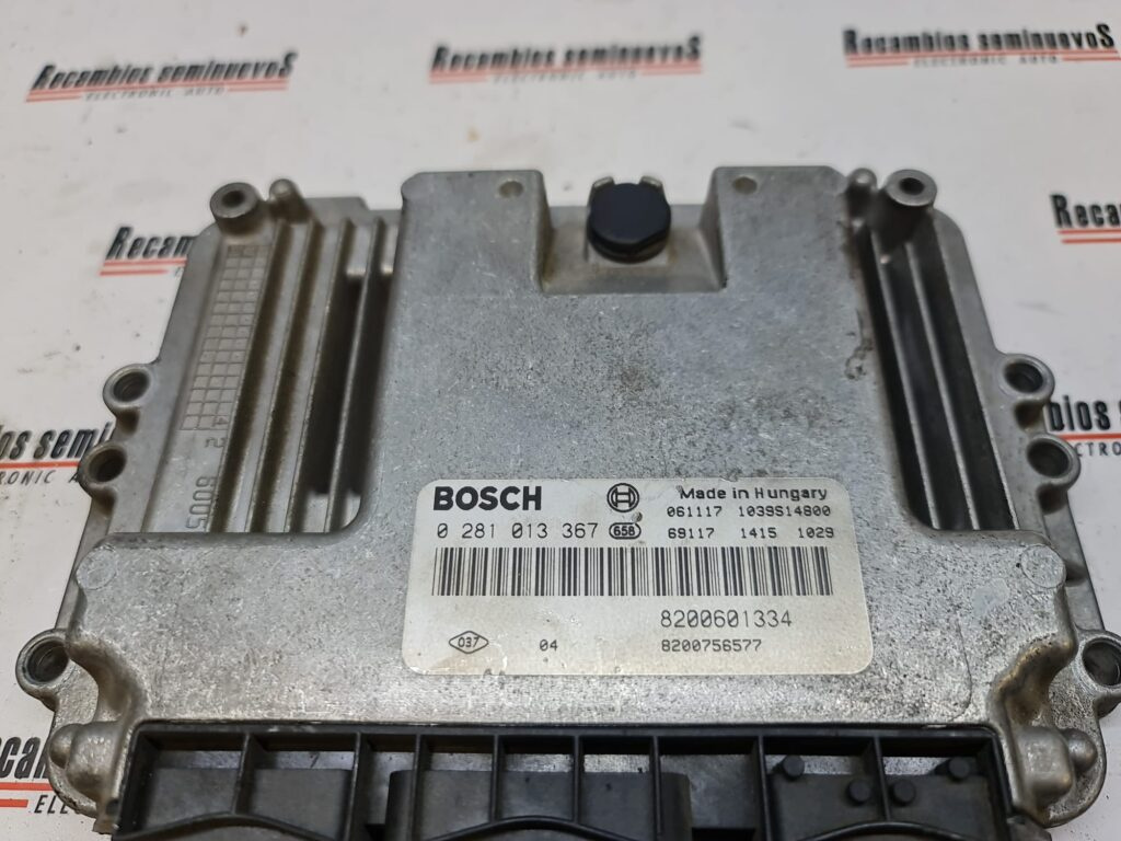 ECU Calculator Motor RENAULT SCENIC, 0281013367, 8200601334, 8200756577,