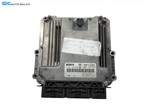 ECU Calculator Motor Renault Scenic 3 2009 - 2016 Cod 237101074R 0281019075 [L6725] [L6727]