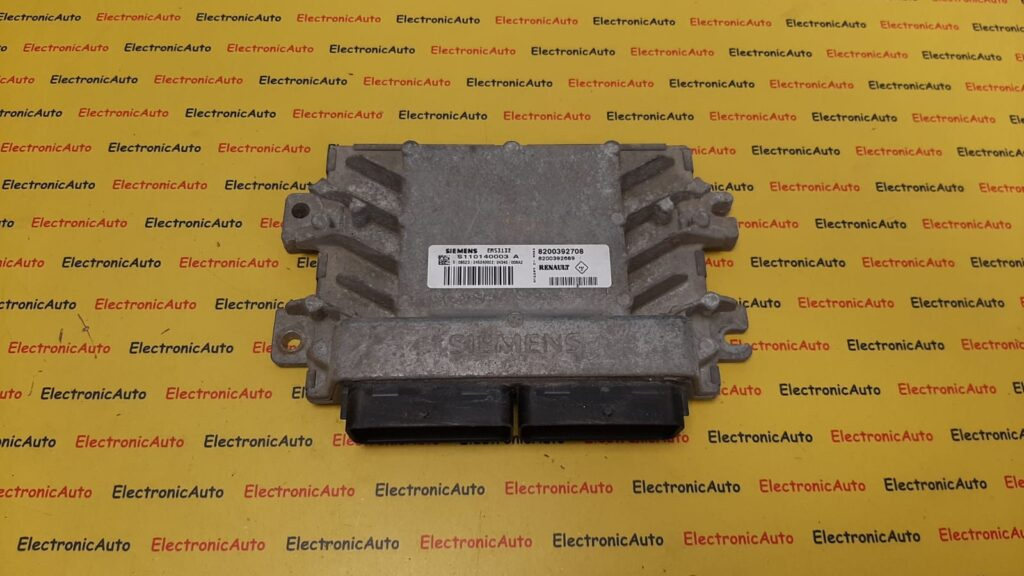 ECU Calculator motor Renault Scenic, S110140003A, 8200392708, 8200392689,