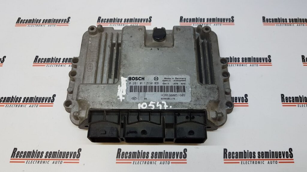 ECU Calculator Motor RENAULT TRAFIC 0281011530, HOM 8200051609, 8200391179,