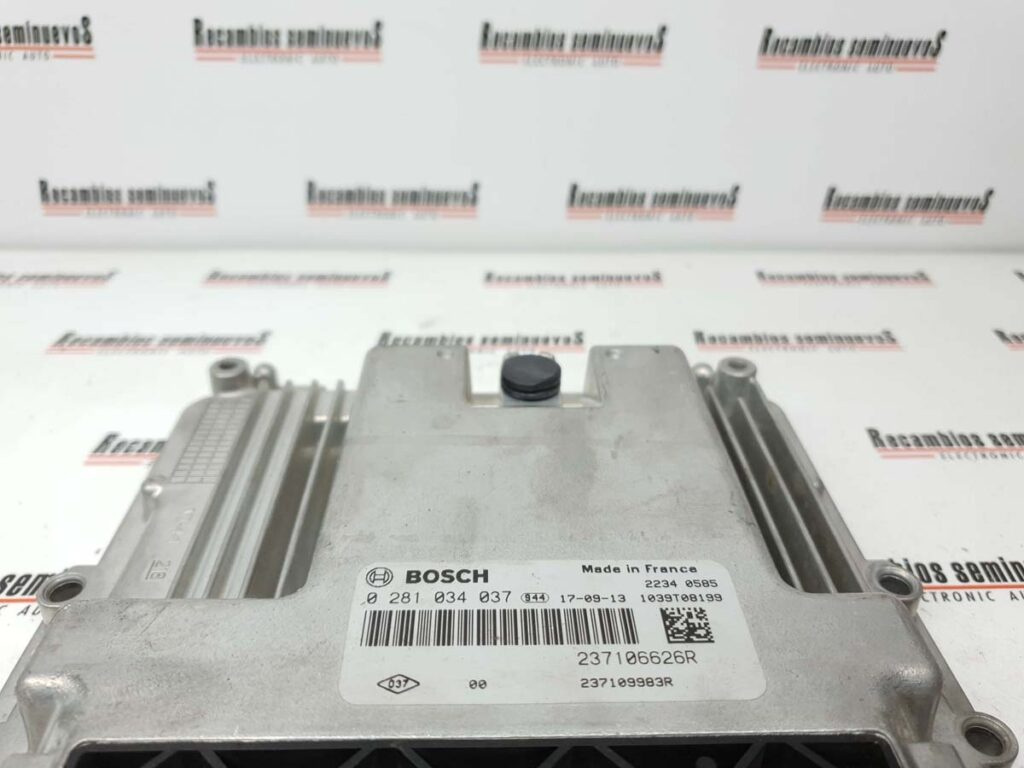ECU Calculator Motor RENAULT TRAFIC, 0281034037, 237106626R, 237109983R,