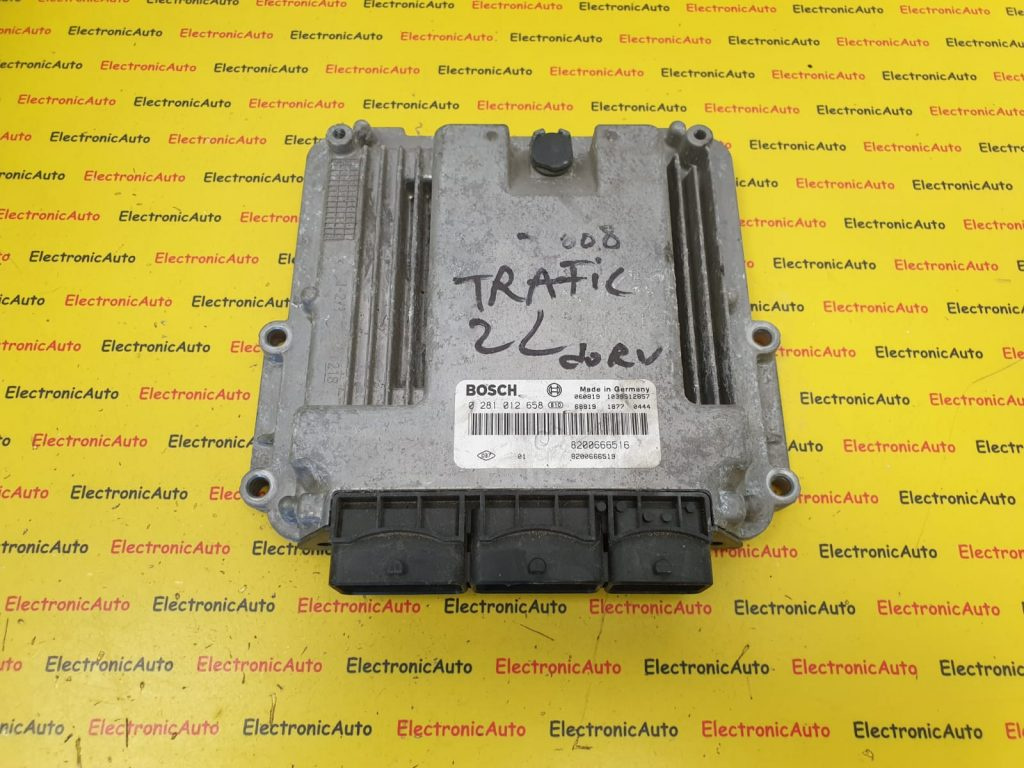 ECU Calculator Motor Renault Trafic 2.0DCi, 0281012658, 8200666516, 8200666519