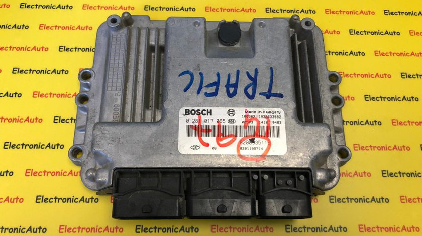 ECU Calculator motor Renault Trafic 2.0DCI 0281017065, 8200935115