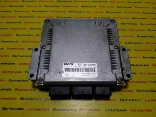 ECU Calculator motor Renault Trafic 2.5DCI 0281011356, HOM8200091517