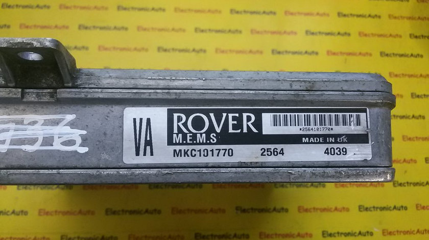ECU Calculator motor Rover 214 1.4 MKC101770VA