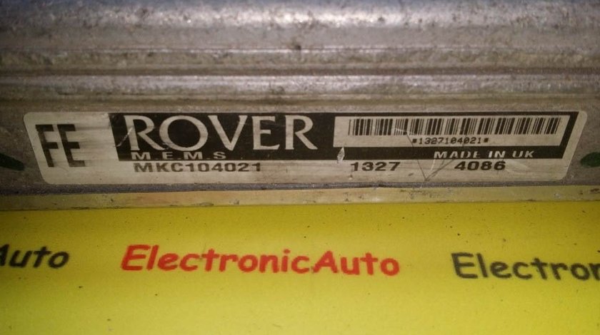 ECU Calculator motor Rover 400 1.4 MKC104021