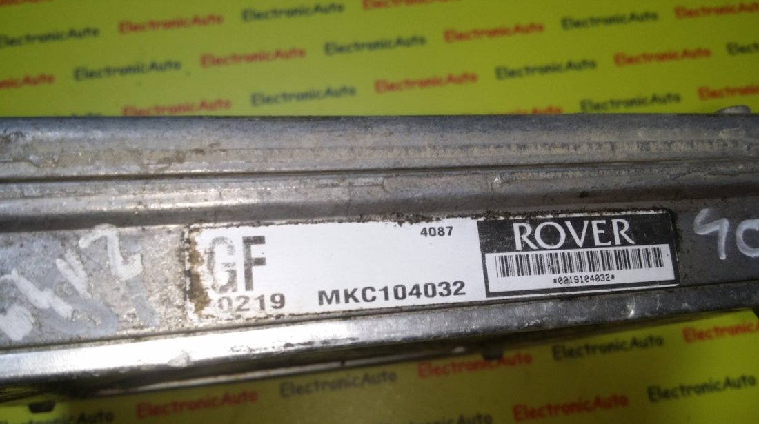 ECU Calculator motor Rover 400 1.6 MKC104032