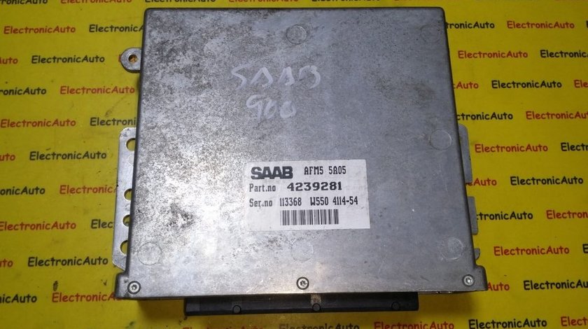 ECU Calculator motor SAAB 4239281, 113368