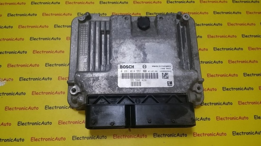 ECU Calculator motor Saab 9-3 1.9TID 0281014551, 55566420