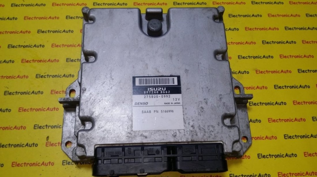 ECU Calculator motor SAAB 9-5 3.0TID 8972408662, 2758000992