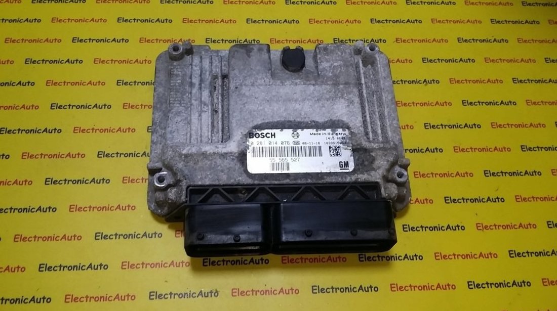 ECU Calculator motor Saab, Opel Astra 0281014076, 55565527