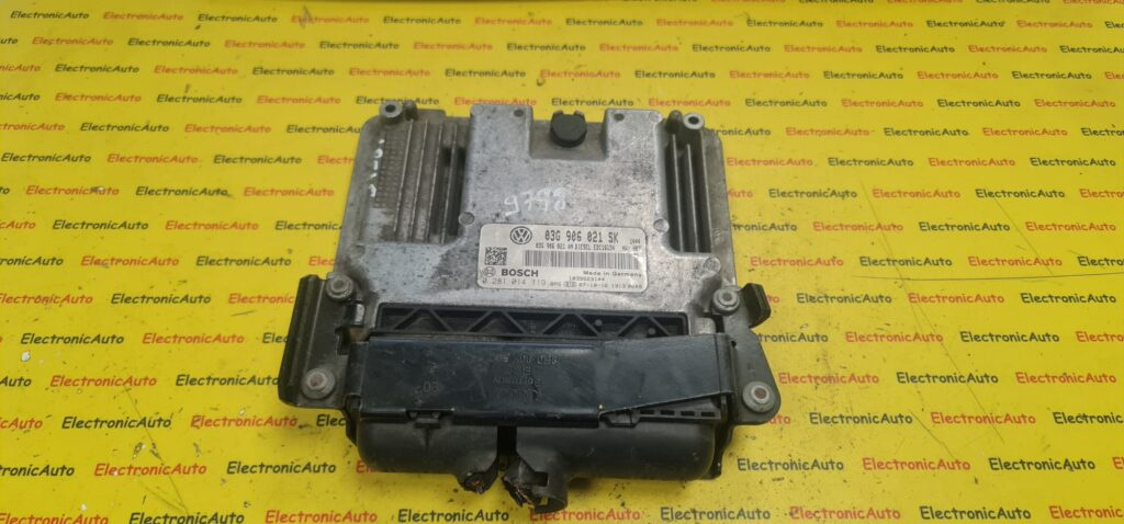 ECU Calculator motor SEAT ALTEA, 03G906021SK, 0281014419,