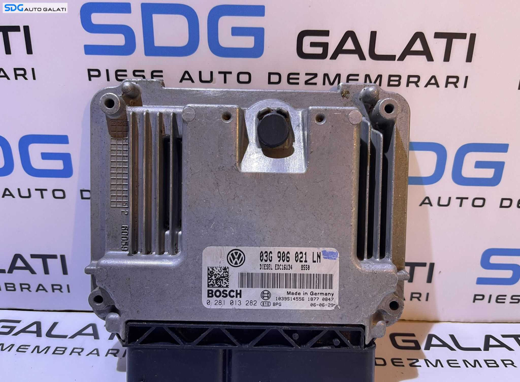ECU Calculator Motor Seat Altea 1.9 TDI BXE 2004 - 2010 Cod 03G906021LN 0281013282 [L2220]