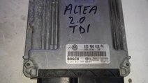 ECU Calculator motor Seat Altea 2.0TDI 0281011909