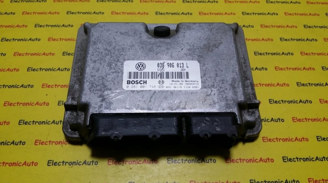 ECU Calculator motor Seat Arosa 1.7SDI 0281001748, 038906013L