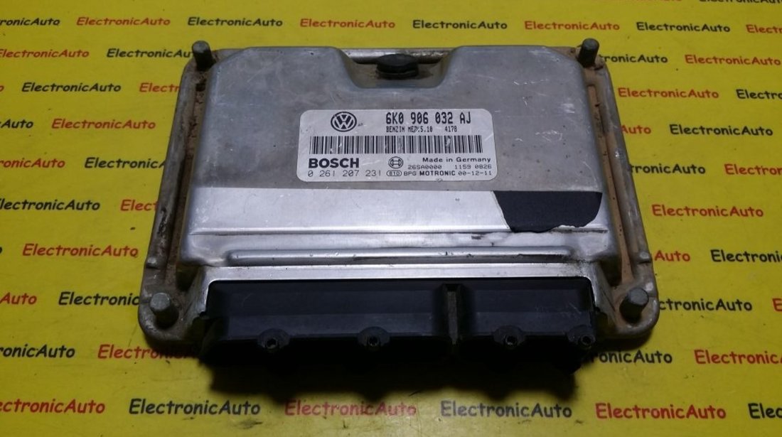 ECU Calculator motor Seat Cordoba 1.4 0261207231, 6K0906032AJ