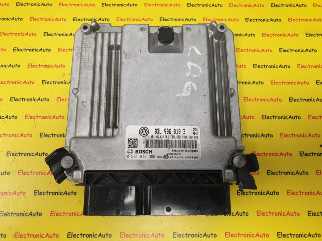 ECU Calculator motor Seat Exeo 2.0TDi, 03L906019B, 0281016366, EDC17CP14