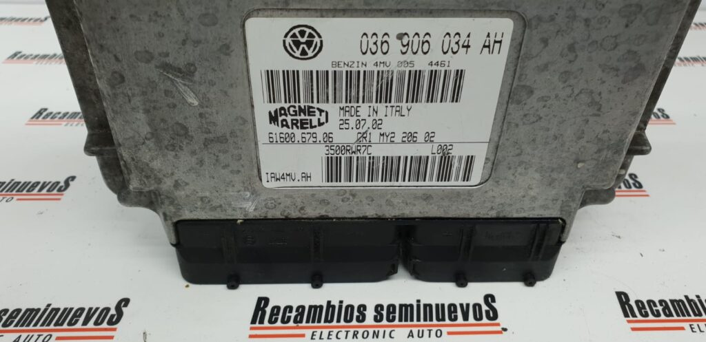 ECU Calculator Motor SEAT IBIZA, 036906034AH, 6160067906, IAW4MVAH,