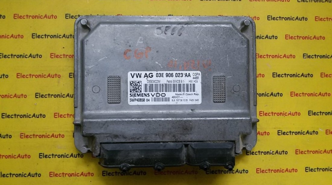 ECU Calculator motor Seat Ibiza 03E906023AA