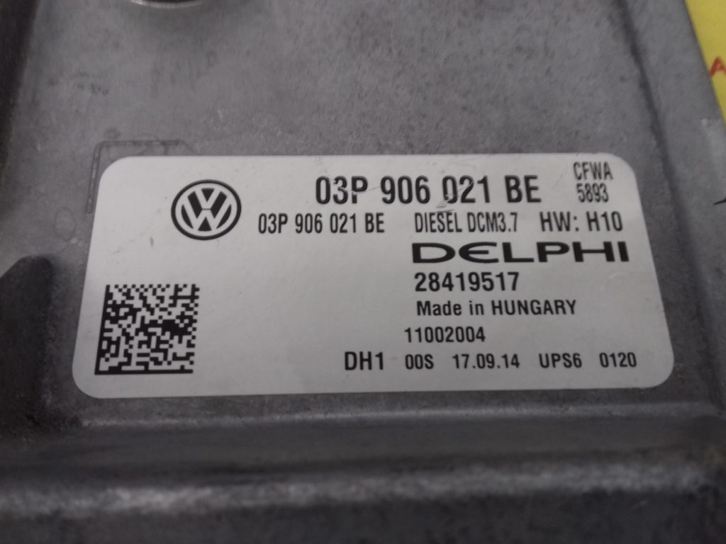 ECU Calculator Motor Seat Ibiza 1.2 TDI, 03P906021BE,