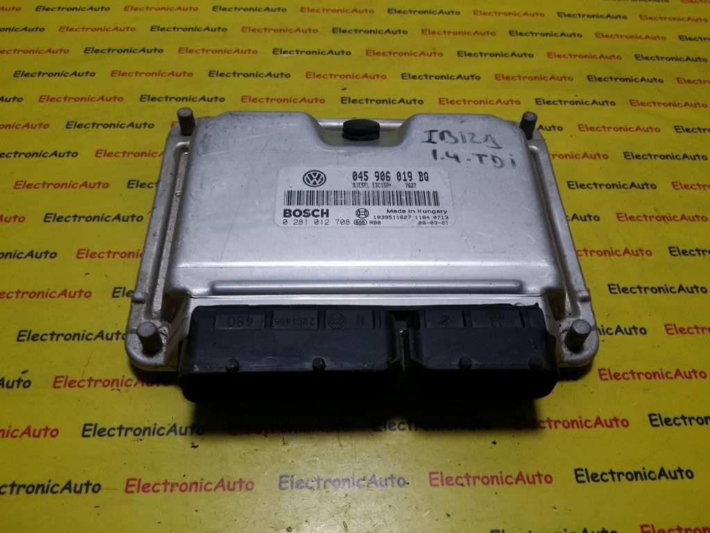 ECU Calculator motor Seat Ibiza 1.4TDI 0281012708, 045906019BQ