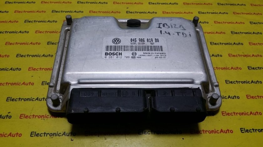 ECU Calculator motor Seat Ibiza 1.4TDI 0281012708, 045906019BQ