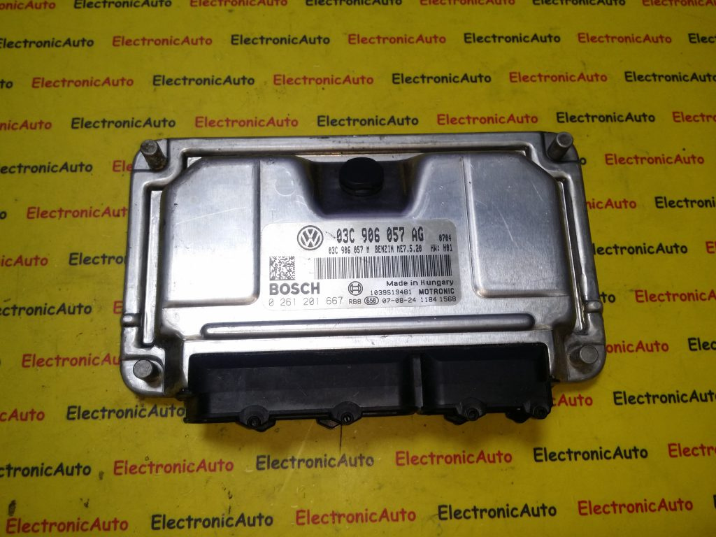 ECU Calculator motor Seat Ibiza 1.6 0261201667, 03C906057AG