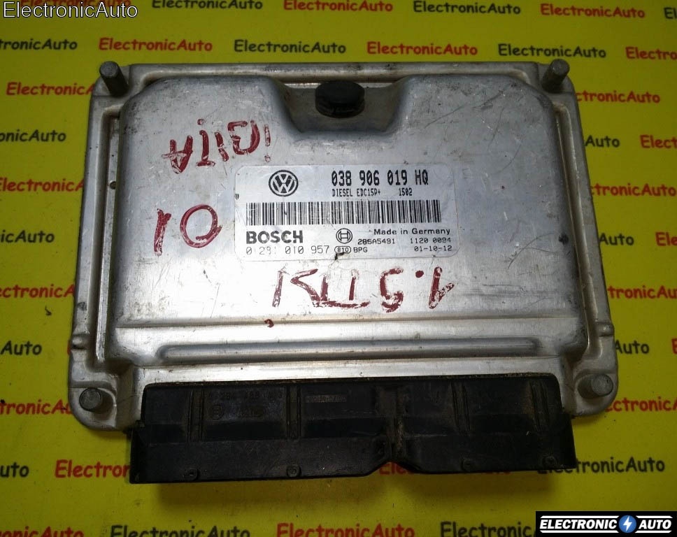ECU Calculator motor Seat Ibiza 1.9 tdi 0281010957, 038906019HQ