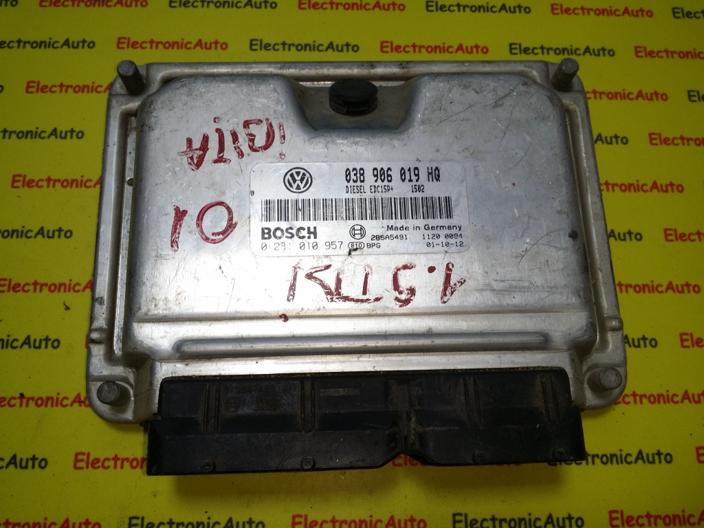 ECU Calculator motor Seat Ibiza 1.9TDI 0281010957, 038906019HQ